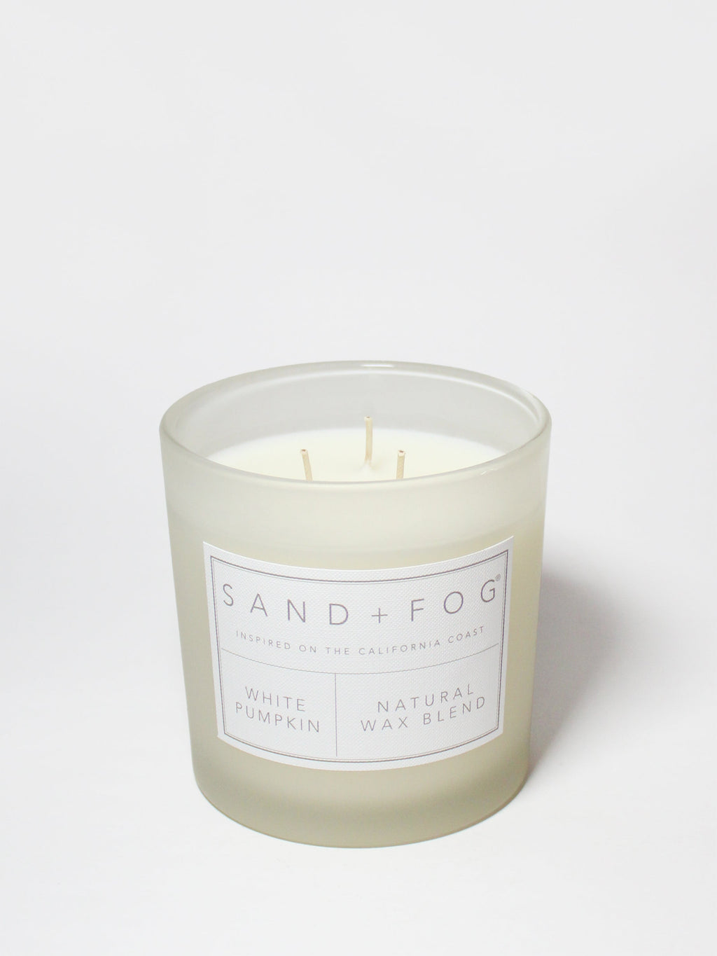 White Pumpkin 21 oz aromatic scented candle