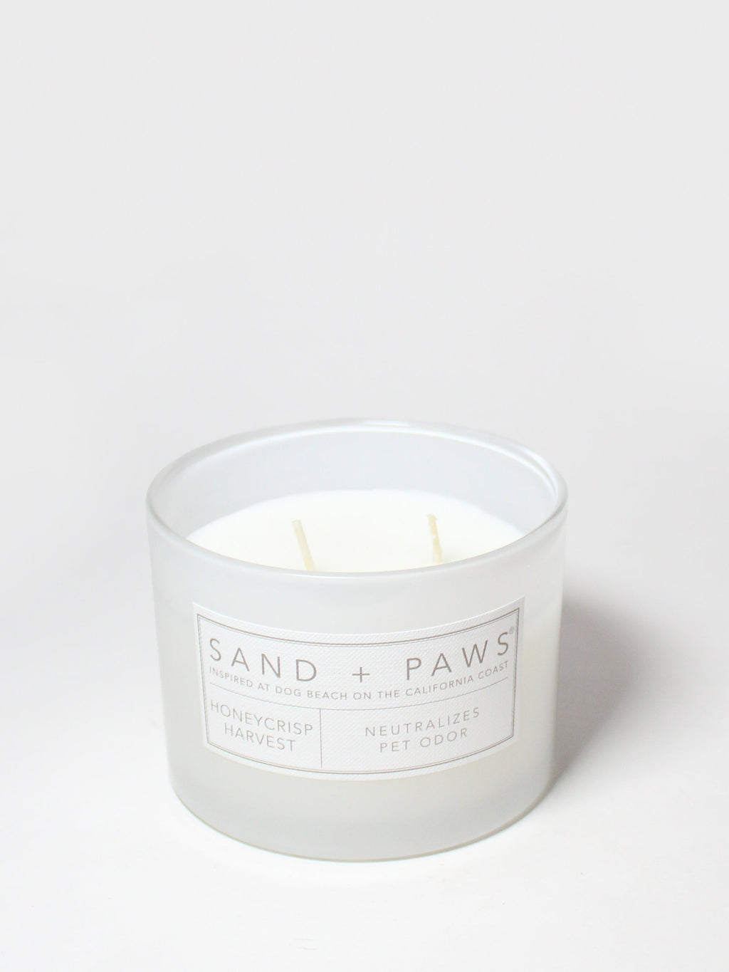 Sand + Paws Honeycrisp Harvest 12 oz aromatic scented candle