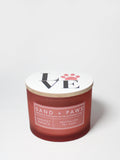 Sand + Paws Harvest Wreath 12 oz aromatic scented candle