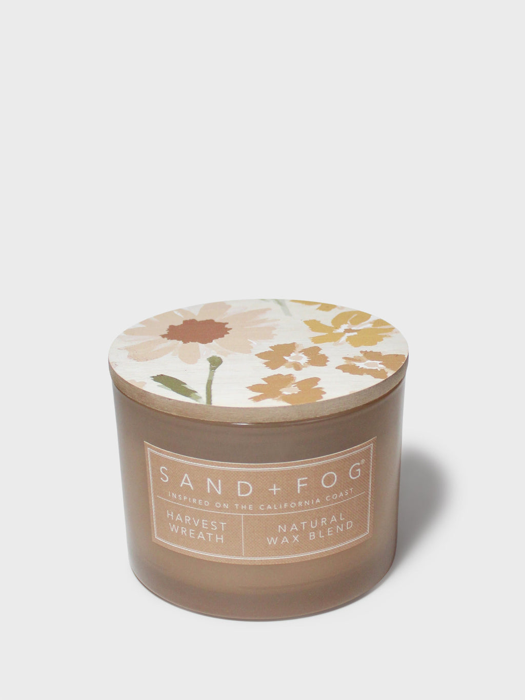 Harvest Wreath 12 oz aromatic scented candle