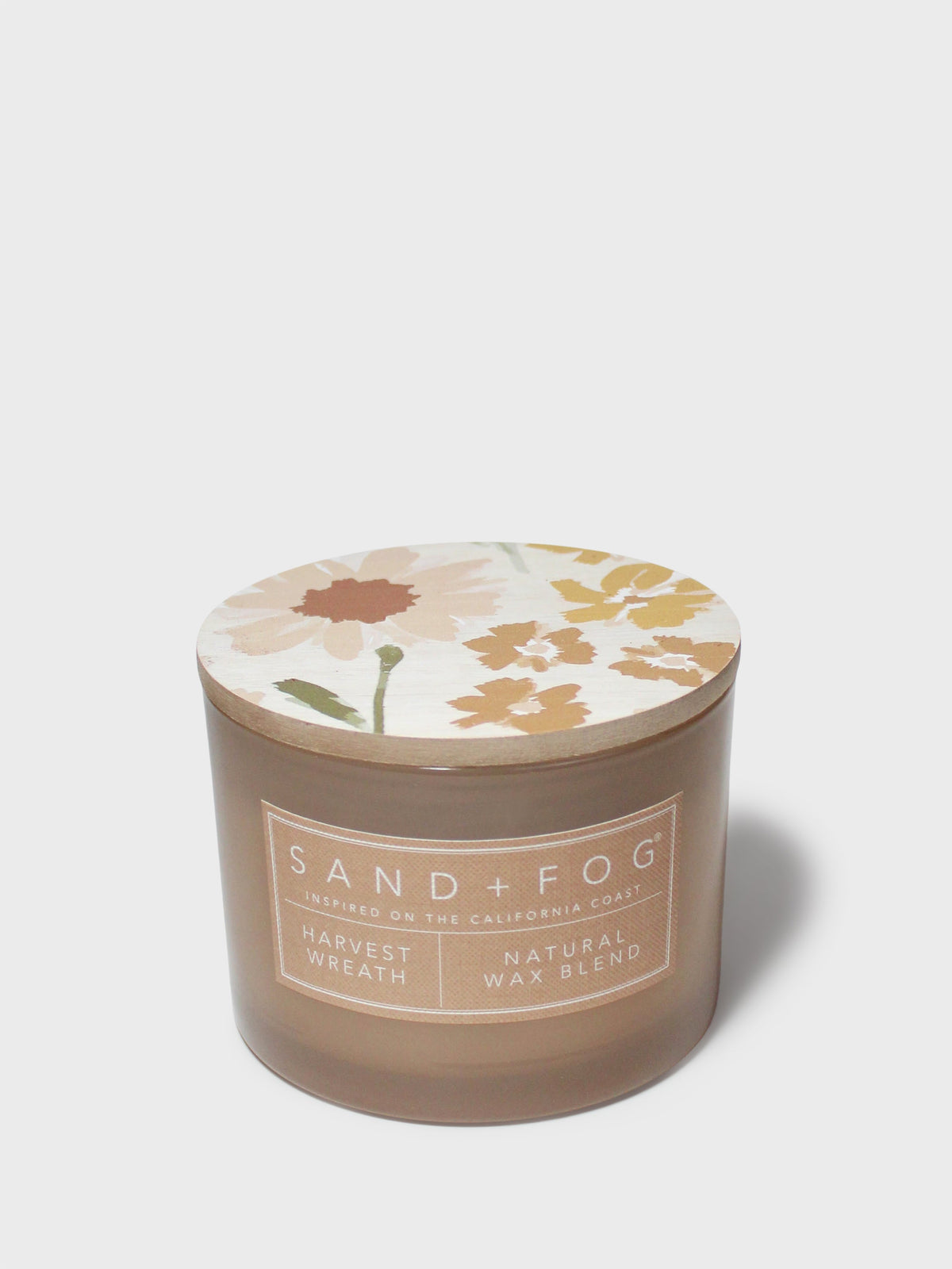 Harvest Wreath 12 oz aromatic scented candle