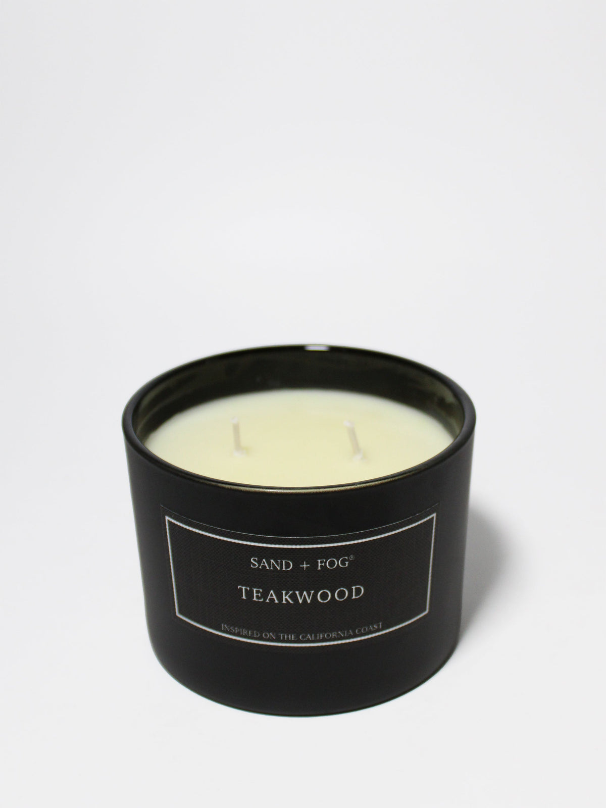 Teakwood 12 oz aromatic scented candle