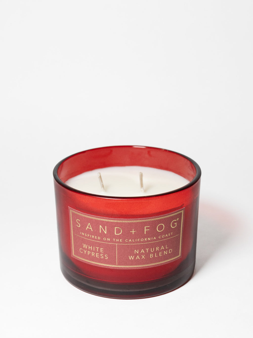 White Cypress 12 oz aromatic scented candle