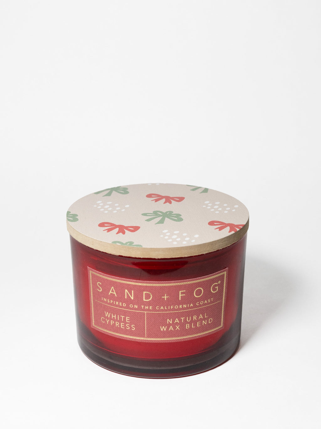 White Cypress 12 oz aromatic scented candle