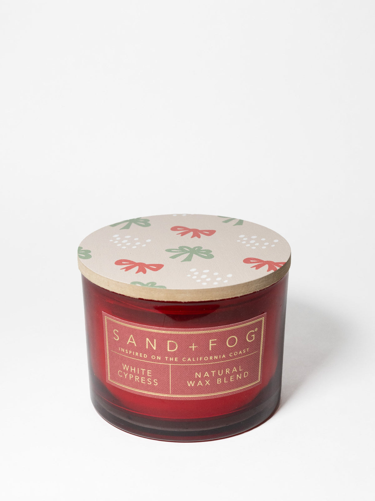 White Cypress 12 oz aromatic scented candle