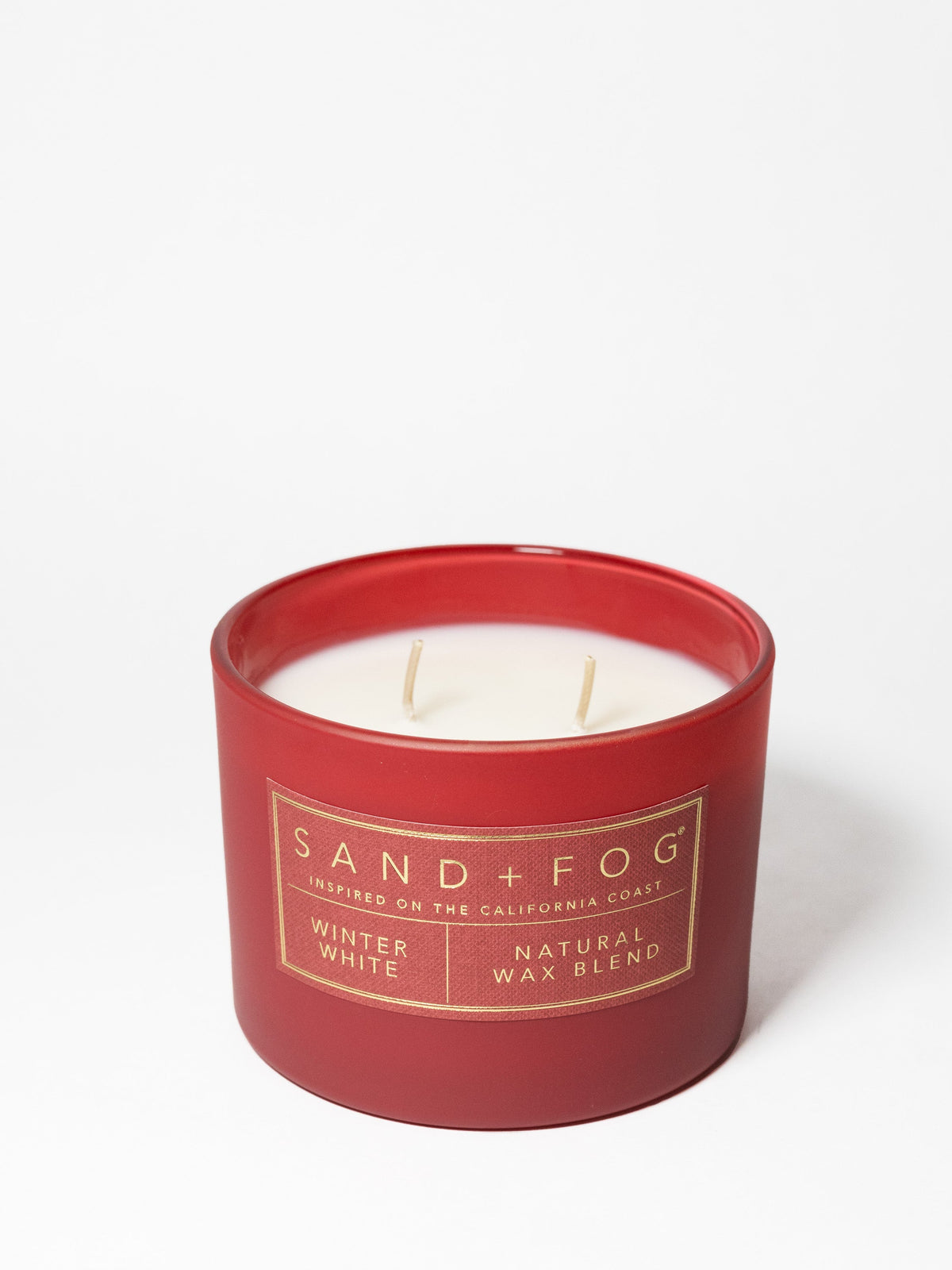 Winter White 12 oz aromatic scented candle