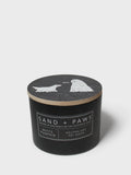 Sand + Paws White Pumpkin 12 oz aromatic scented candle