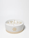 Sand + Paws Vanilla Sandalwood 12 oz aromatic scented candle