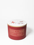 Sand + Paws Winter White 12 oz aromatic scented candle