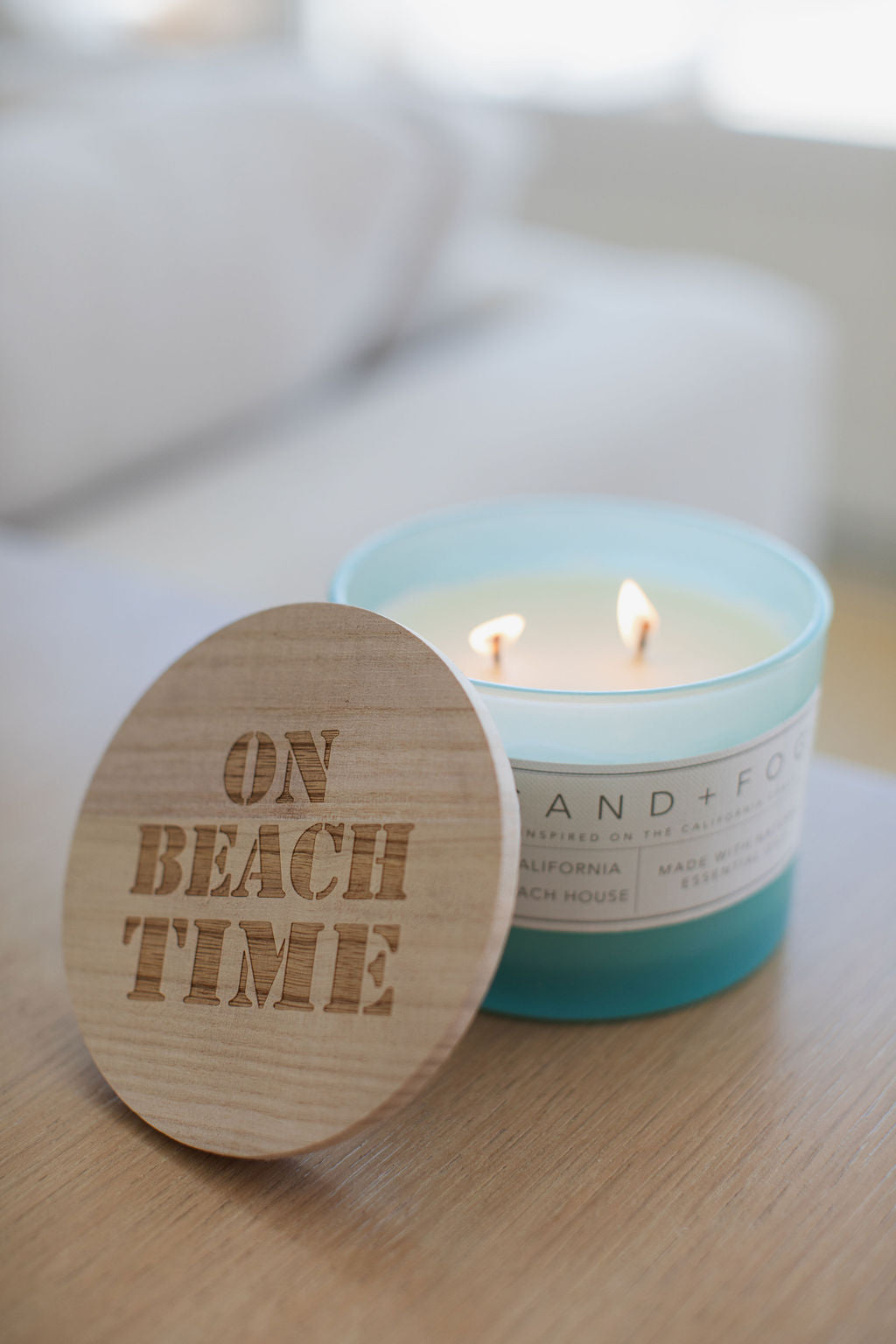 California Beach House 12 oz aromatic scented candle