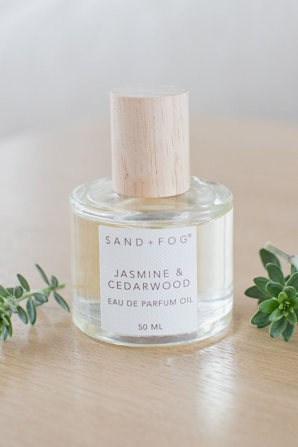 Jasmine & Cedarwood 50 ml Elegant Perfume Oil Rollerball