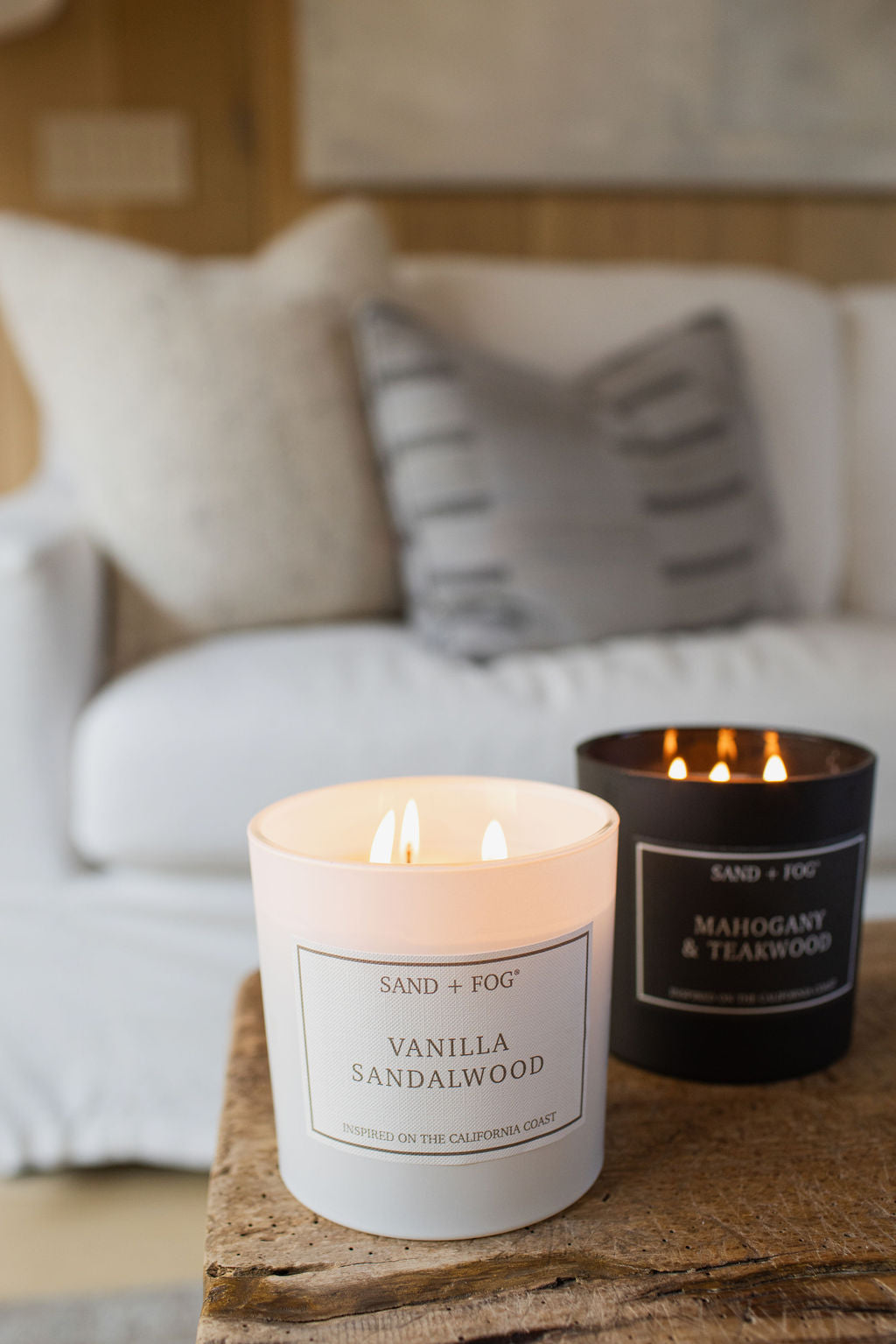 Vanilla Sandalwood 21 oz aromatic scented candle