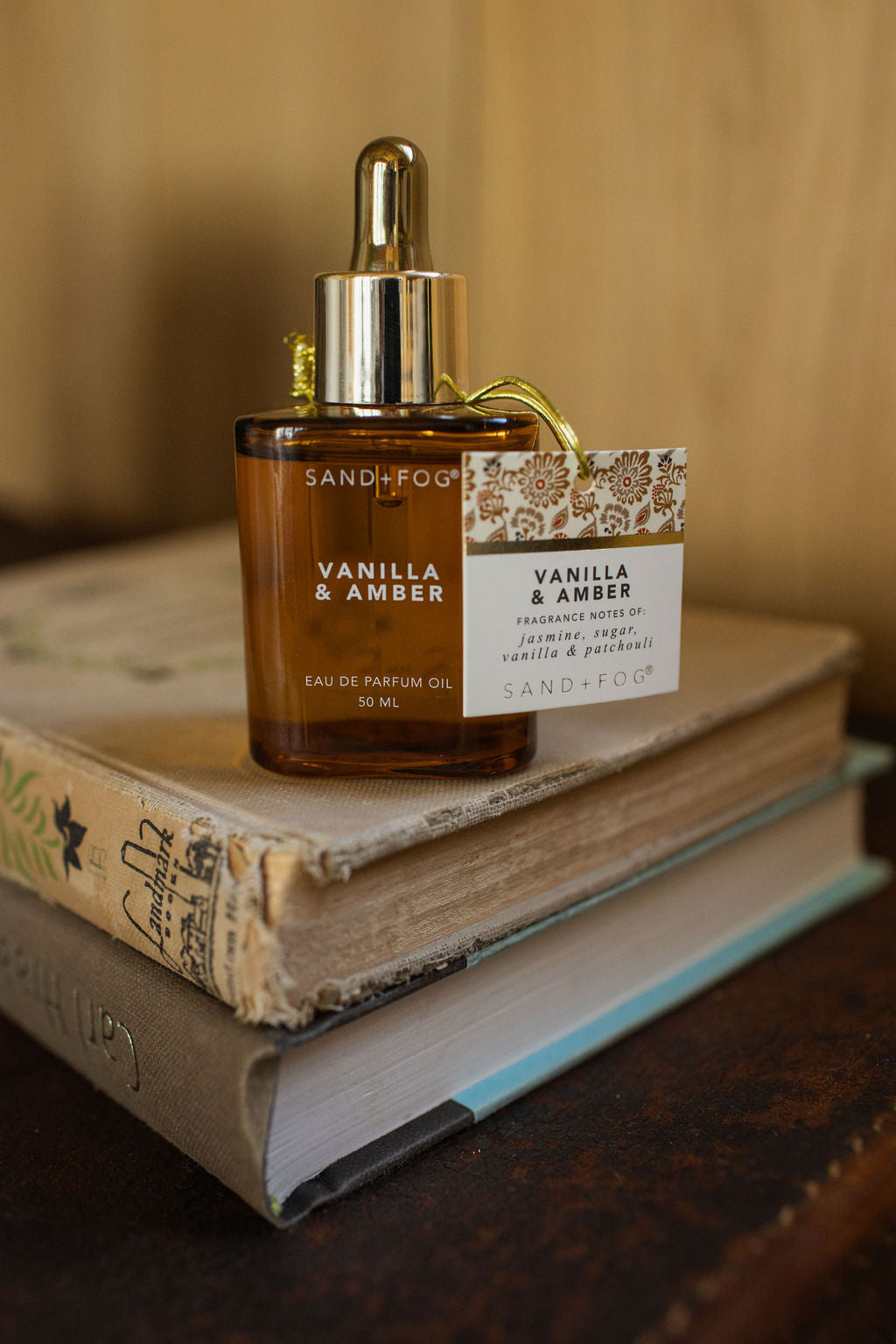 Vanilla & Amber 50ml Luxurious Perfume Oil Dropper