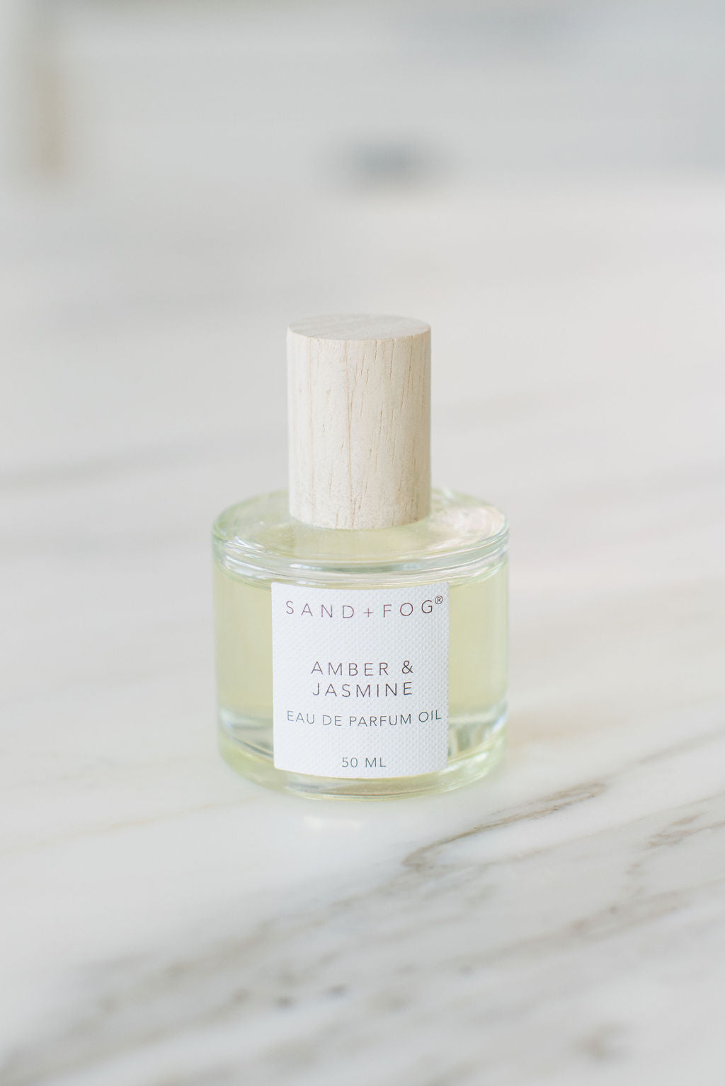 Amber & Jasmine 50 ml Elegant Perfume Oil Rollerball