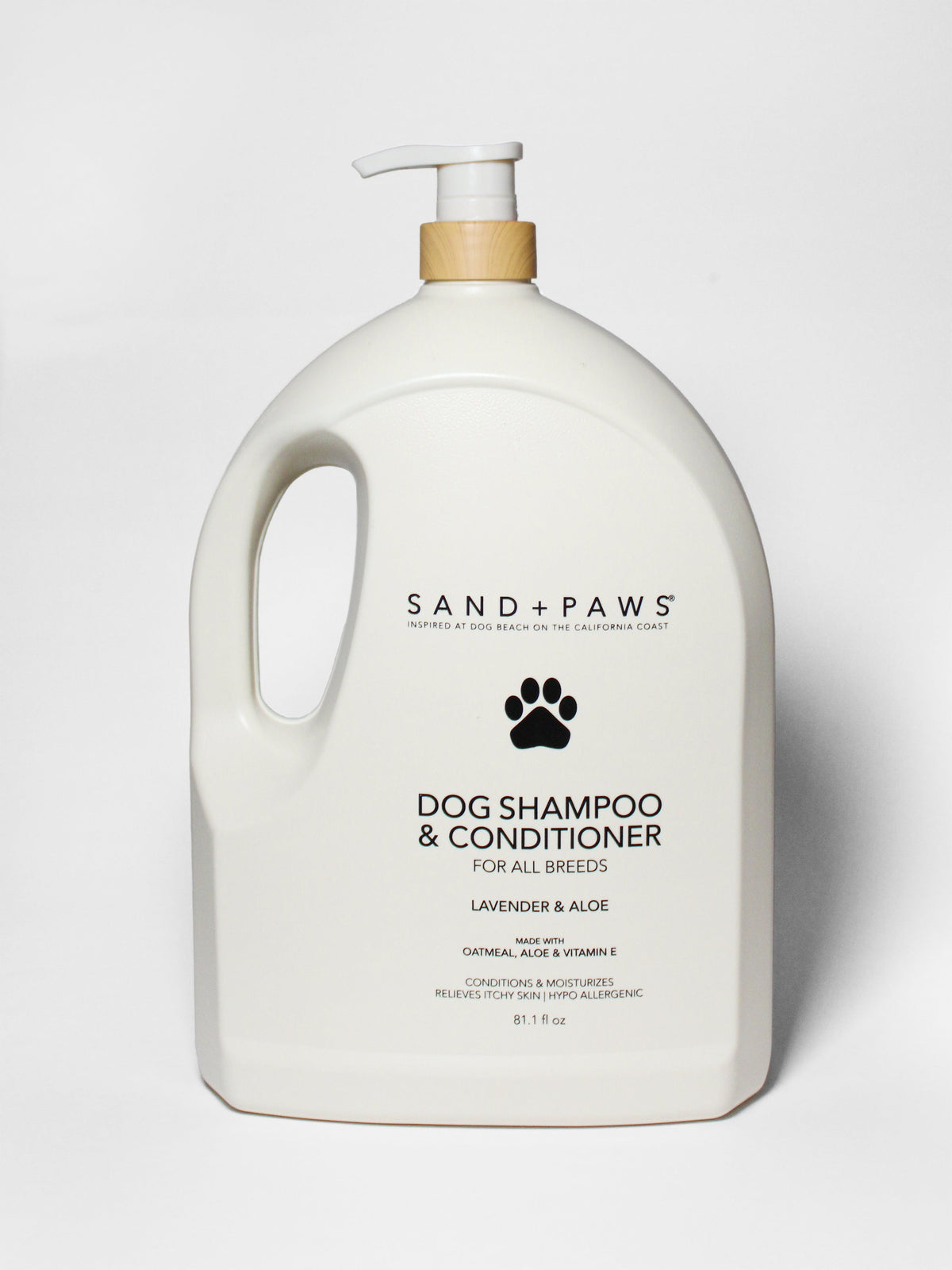 Sand + Paws Gentle Pet Shampoo & Conditioner - Lavender & Aloe