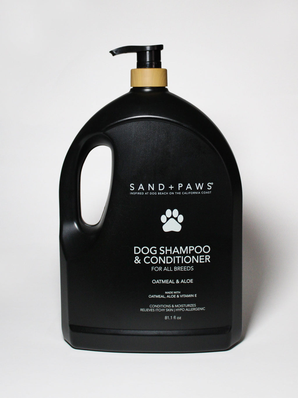 Sand + Paws Gentle Pet Shampoo & Conditioner - Oatmeal & Aloe