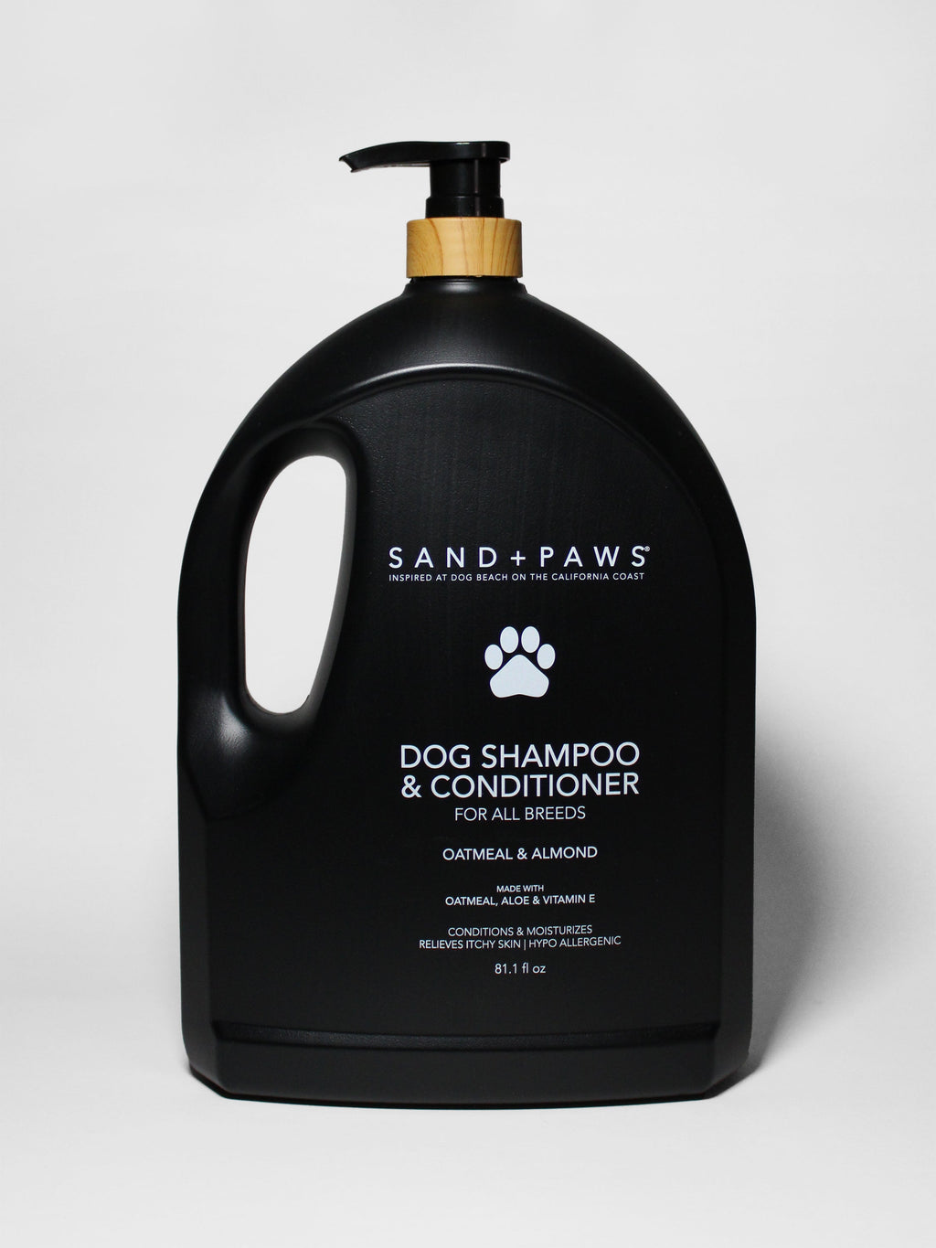 Sand + Paws Gentle Pet Shampoo & Conditioner - Oatmeal & Almond