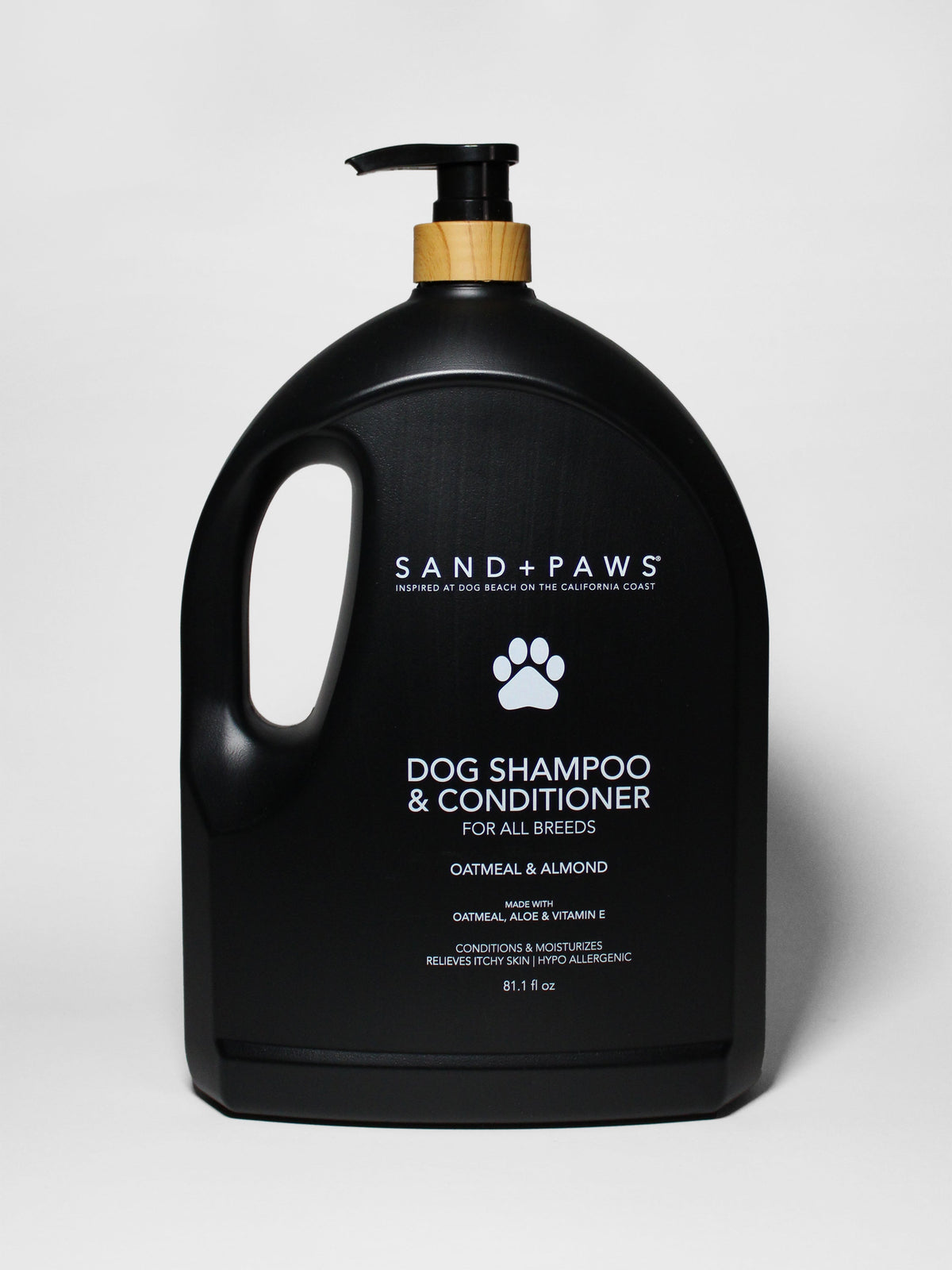Sand + Paws Gentle Pet Shampoo & Conditioner - Oatmeal & Almond