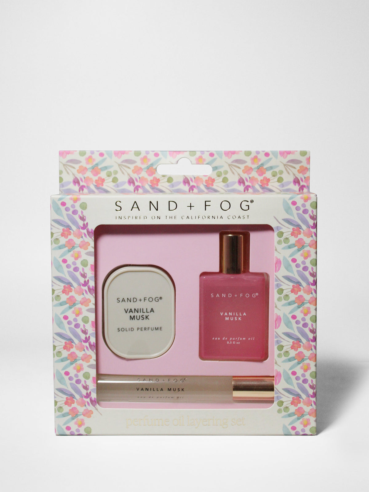 Perfume Oil Rollerballs and Solid Perfume Versatile Set - Vanilla Musk