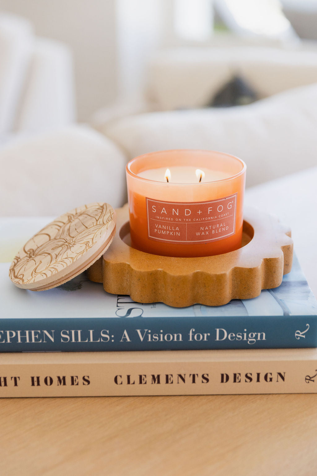 Vanilla Pumpkin 12 oz aromatic scented candle
