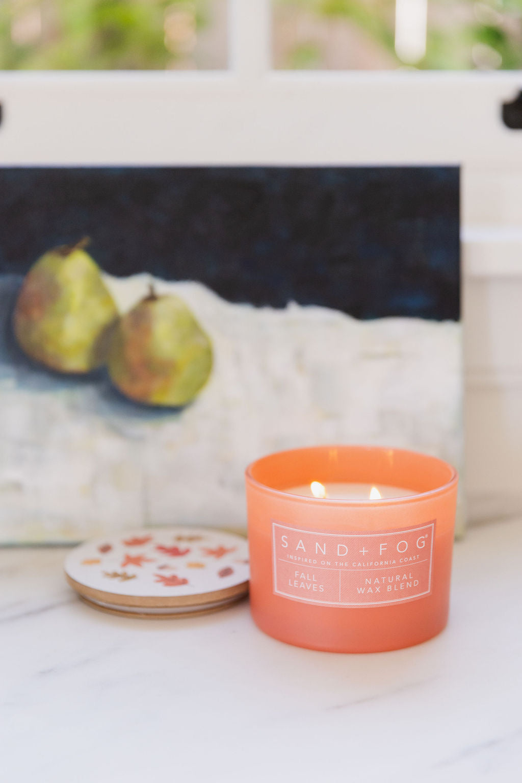 Fall Leaves 12 oz aromatic scented candle