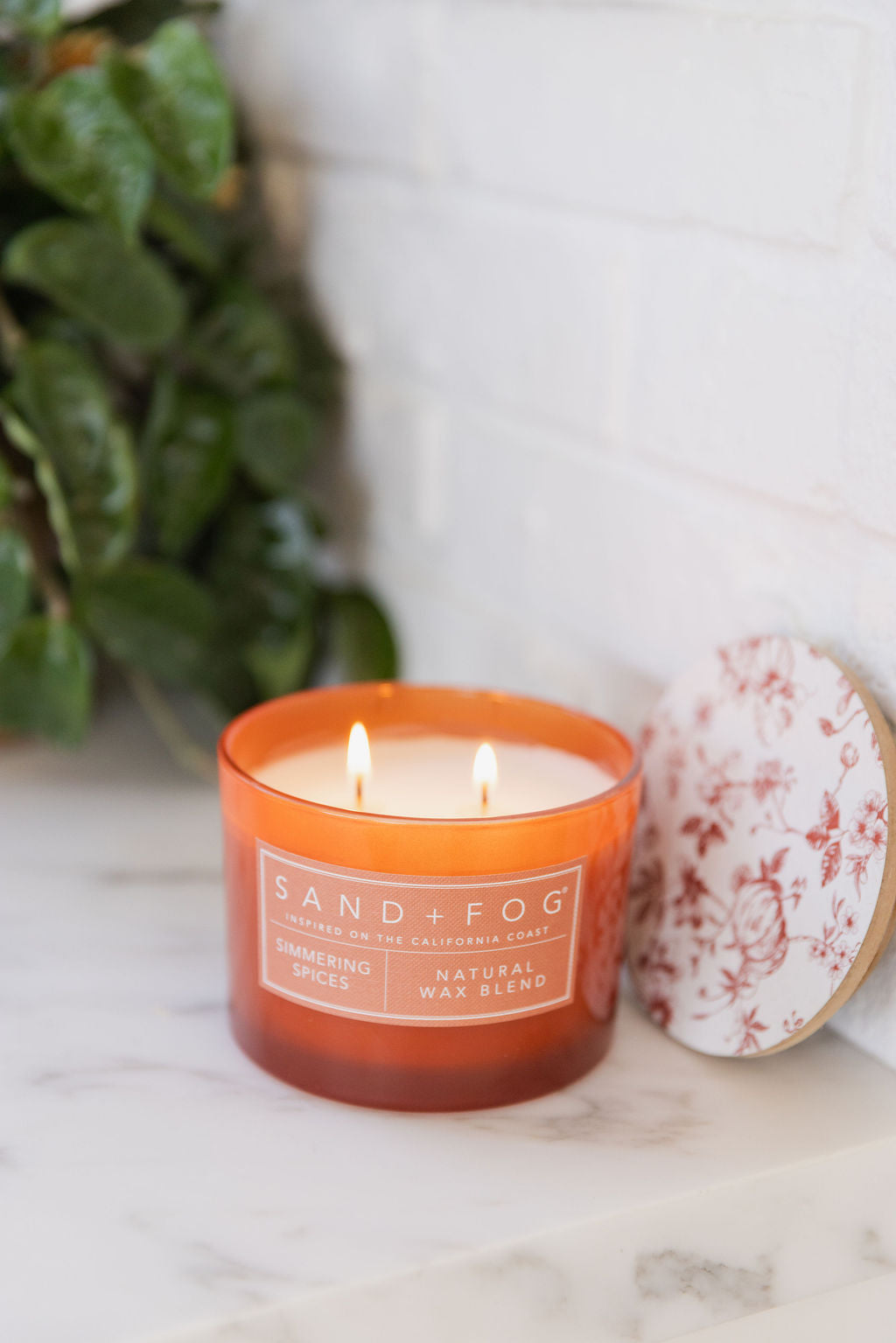 Simmering Spices 12 oz aromatic scented candle