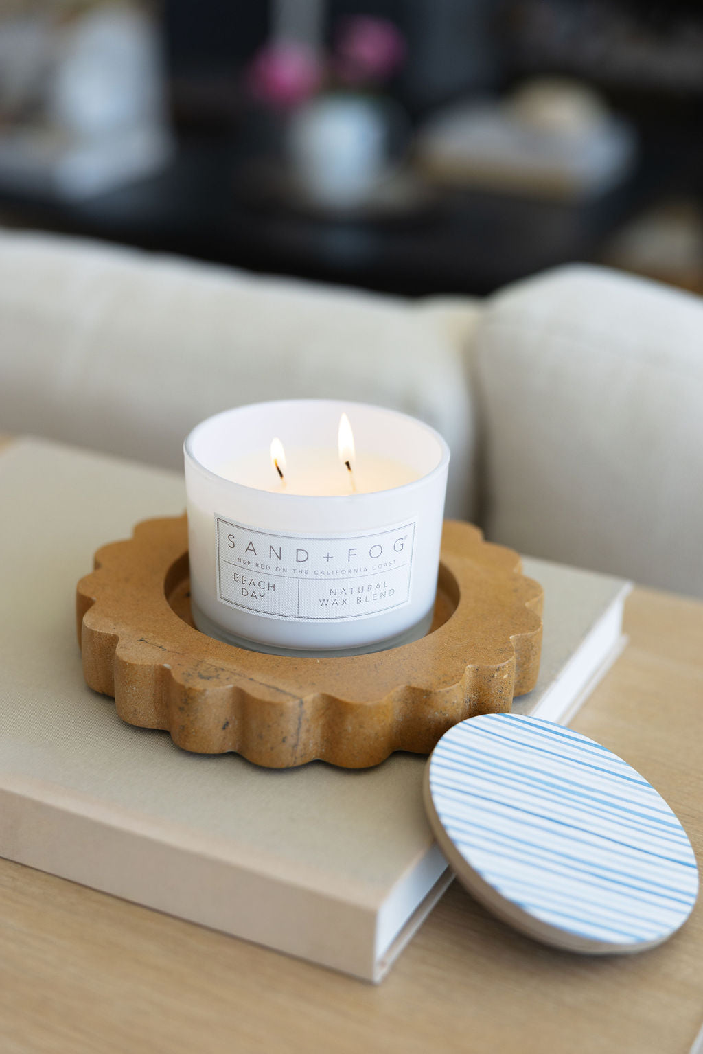 Beach Day 12 oz aromatic scented candle
