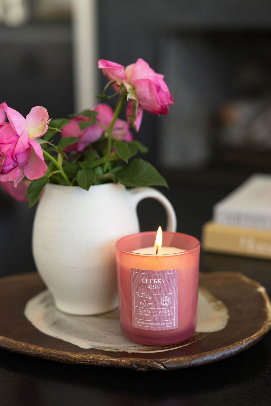 Cherry Kiss 10 oz aromatic scented candle