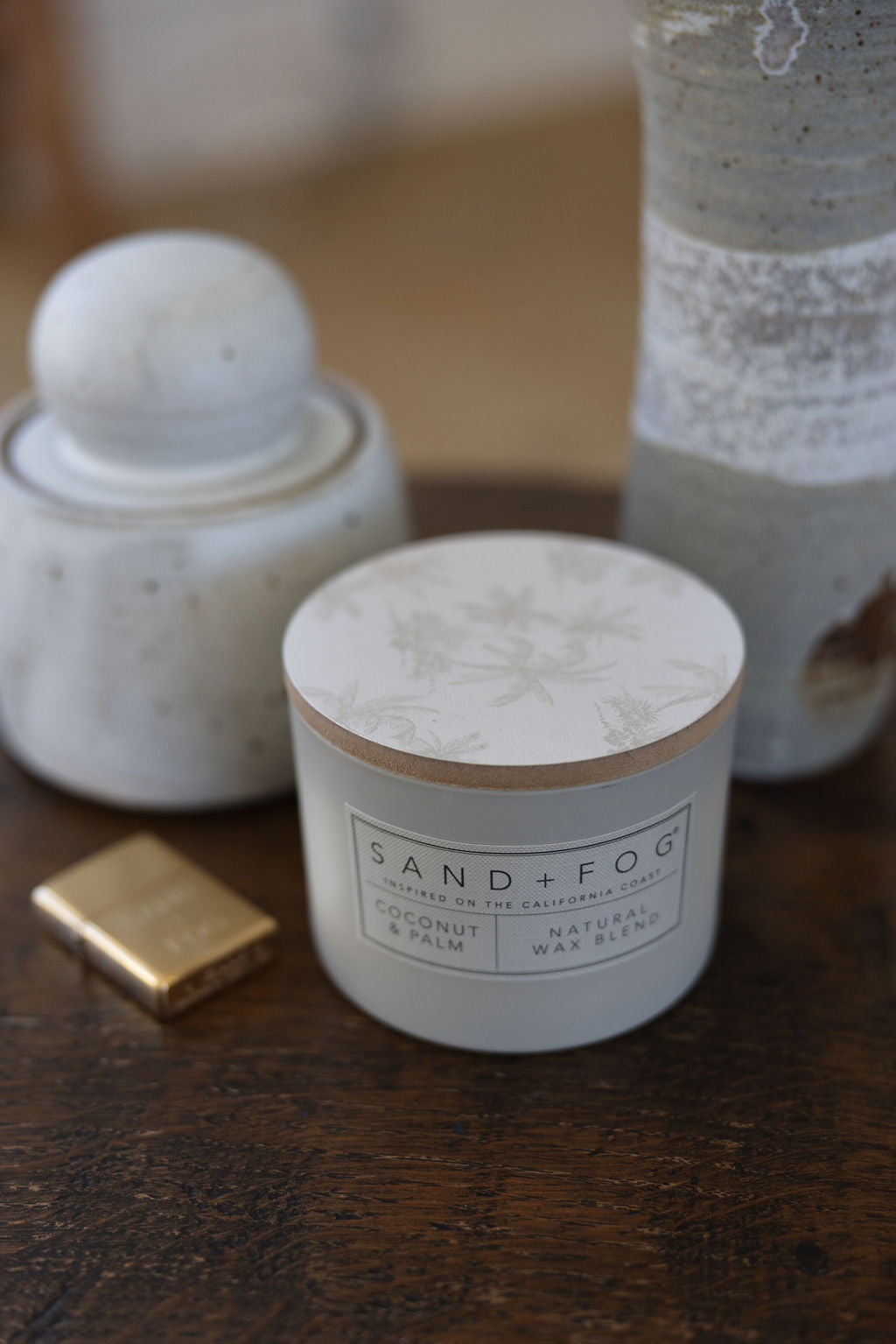 Coconut & Palm 12 oz aromatic scented candle