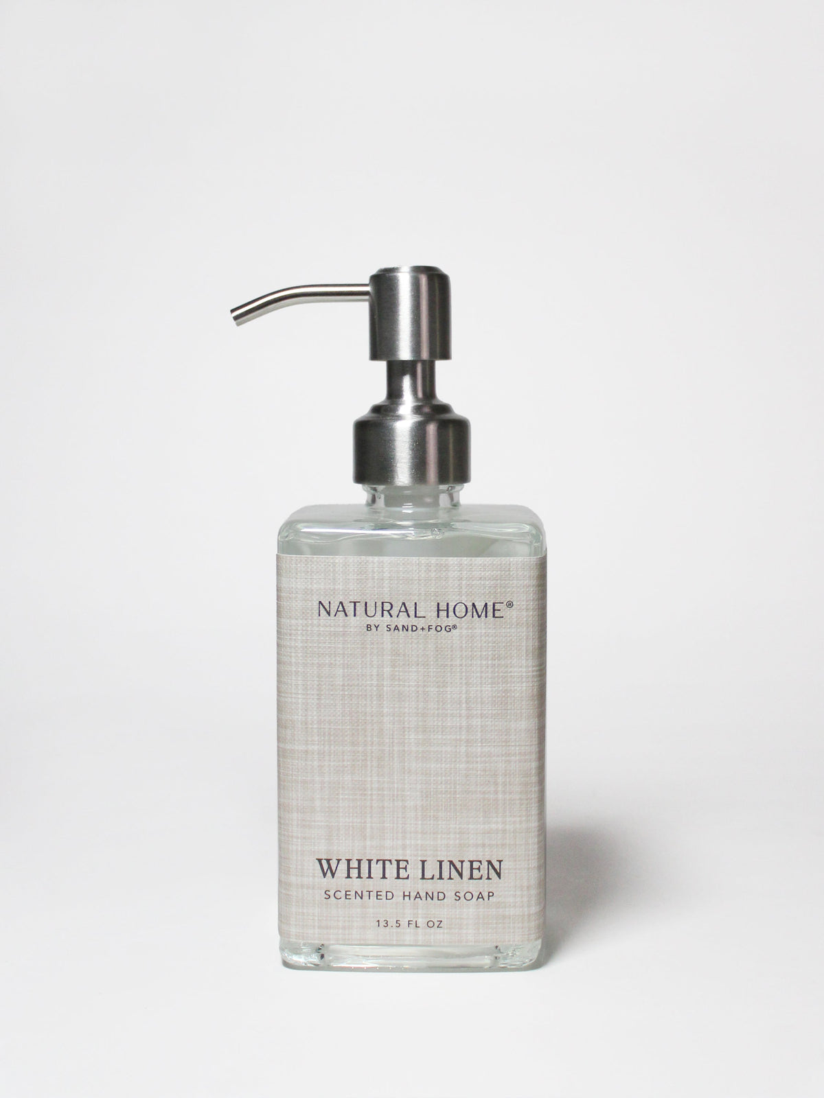 White Linen Natural Home 13.5 oz Gentle Liquid Hand Soap
