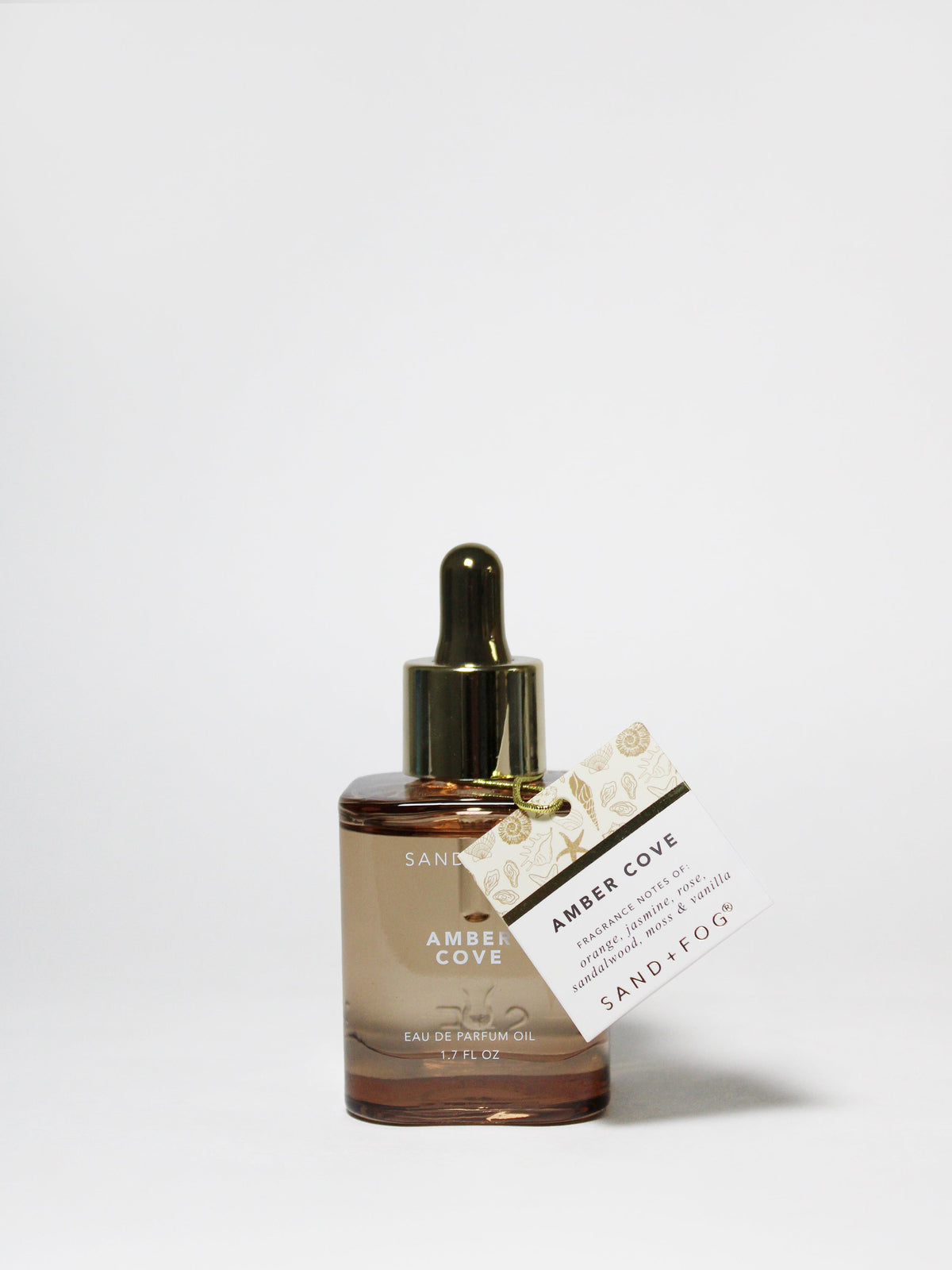 Amber Cove 50ml Luxurious Perfume Oil Dropper