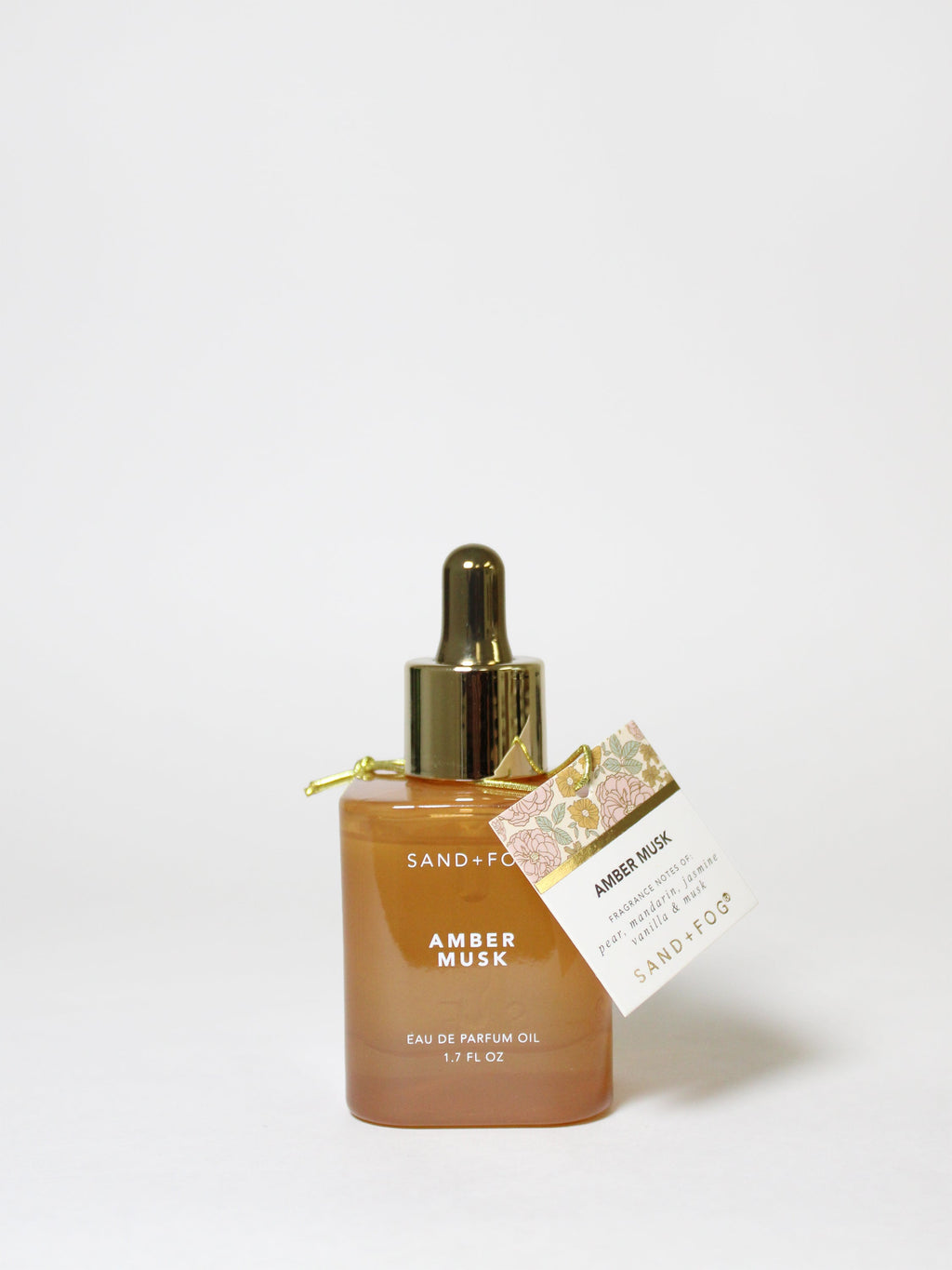 Amber Musk 50ml Luxurious Perfume Oil Dropper