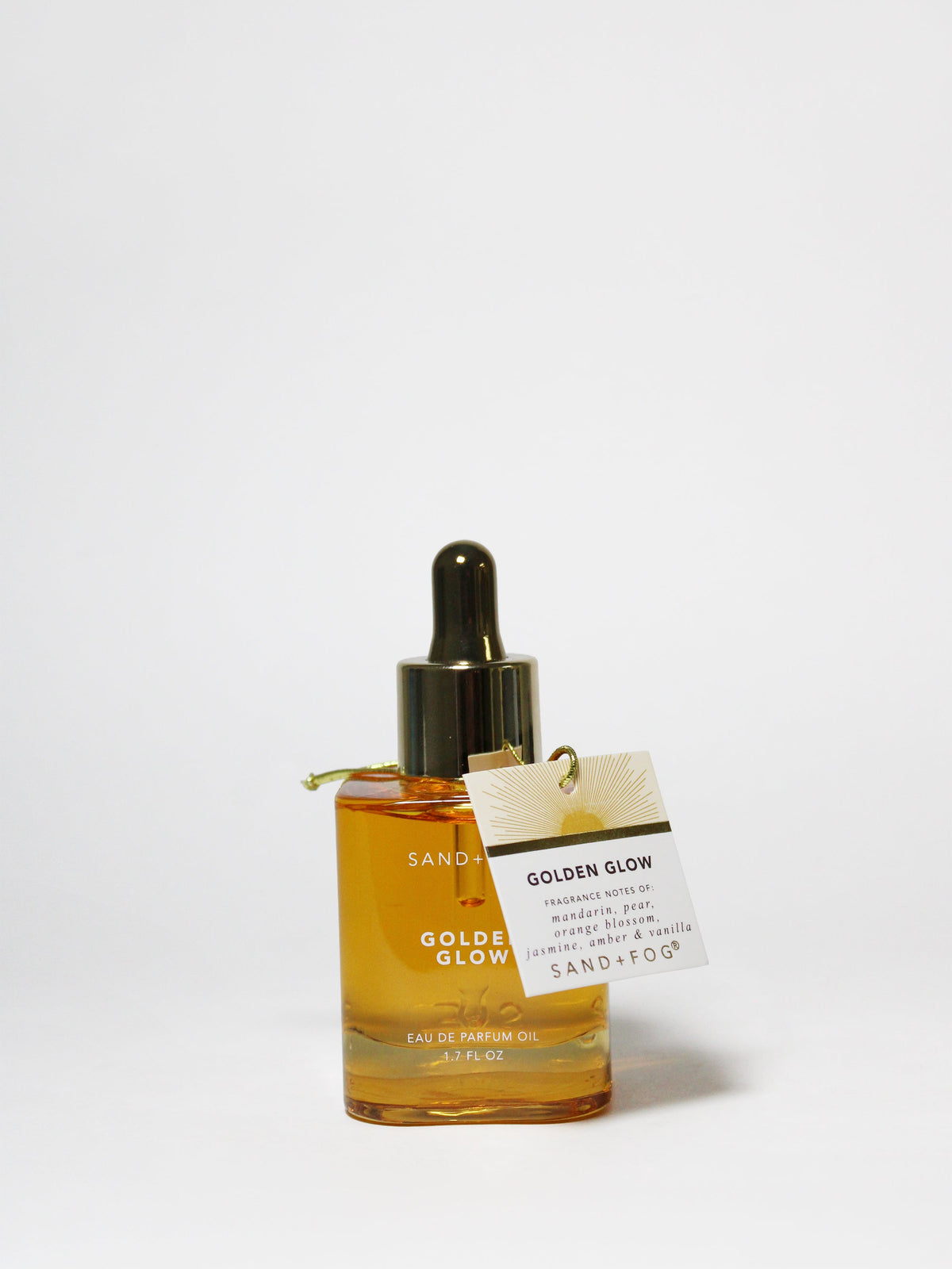 Golden Glow 50ml Luxurious Perfume Oil Dropper