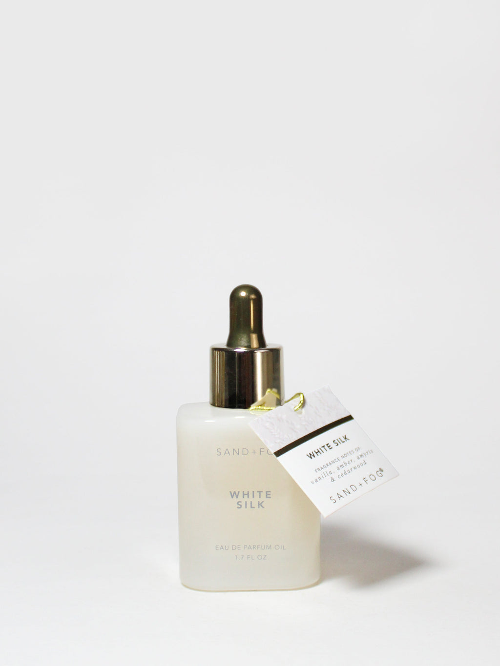 White Silk 50ml Luxurious Perfume Oil Dropper
