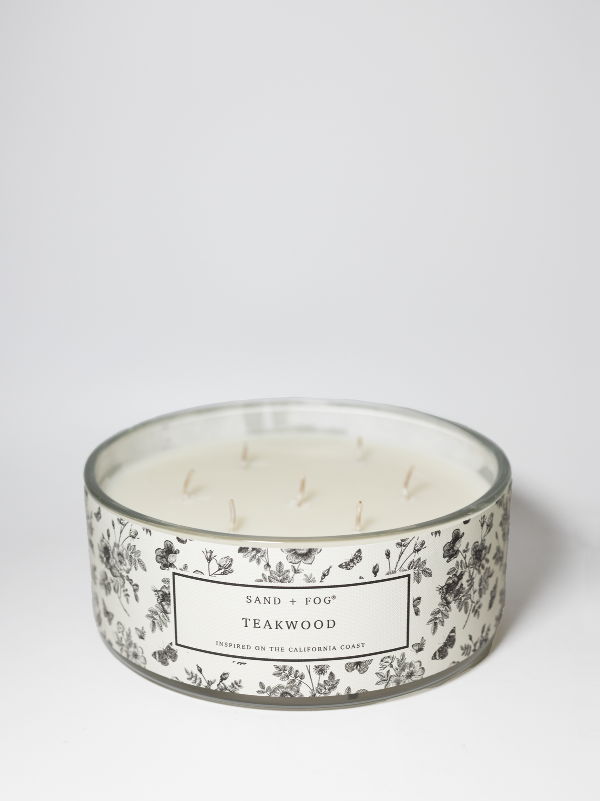 Teakwood 34 oz aromatic scented candle
