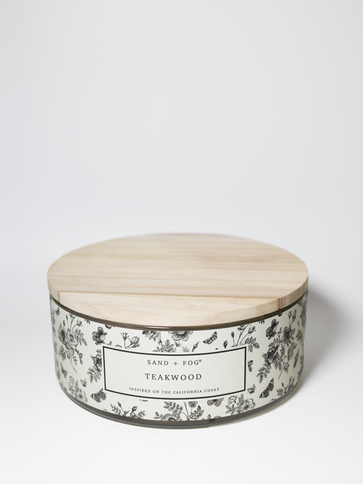 Teakwood 34 oz aromatic scented candle