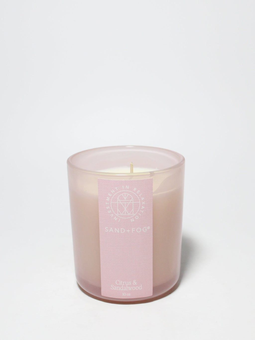 Citrus & Sandalwood 10 oz aromatic scented candle