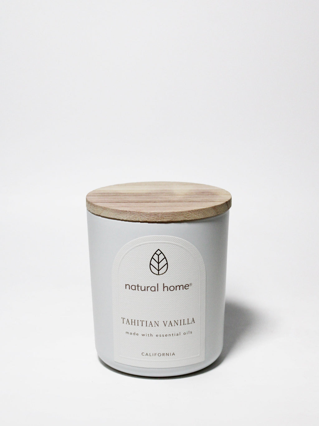 Tahitian Vanilla Natural Home 10 oz aromatic scented candle