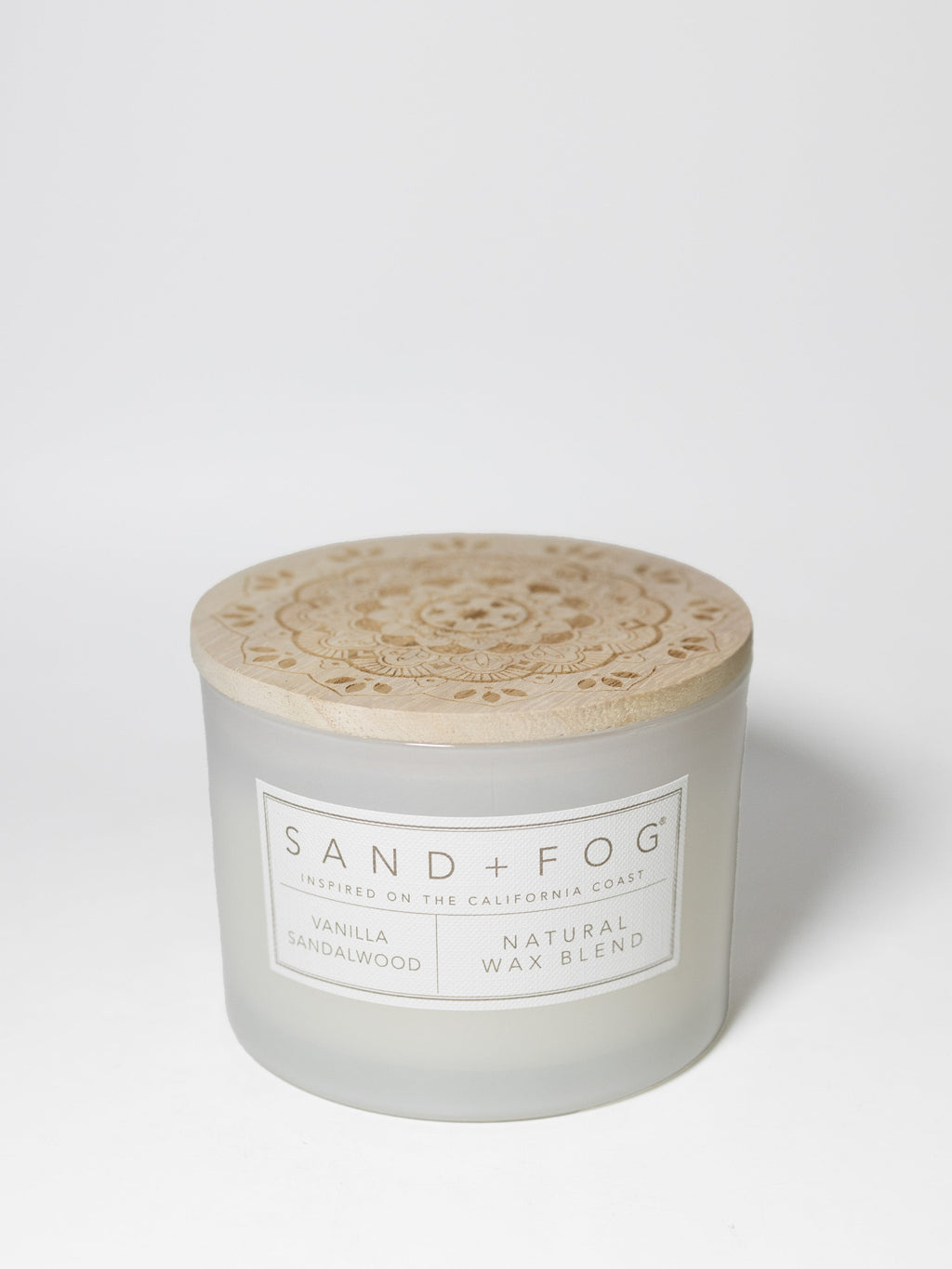 Vanilla Sandalwood 12 oz aromatic scented candle