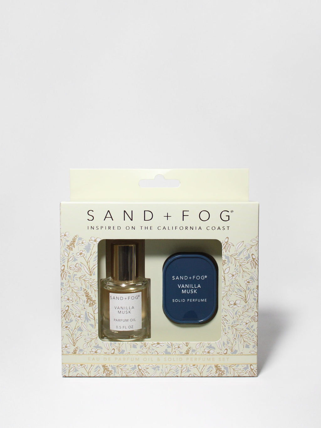 Versatile Perfume Oil Rollerball and Solid Perfume Set - Vanilla Musk