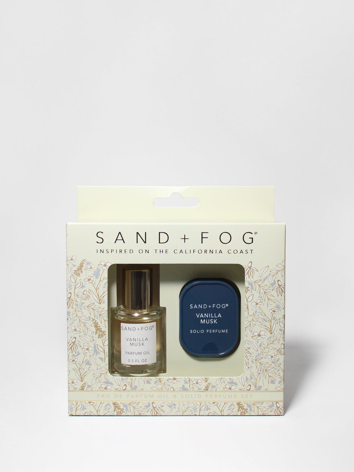 Versatile Perfume Oil Rollerball and Solid Perfume Set - Vanilla Musk