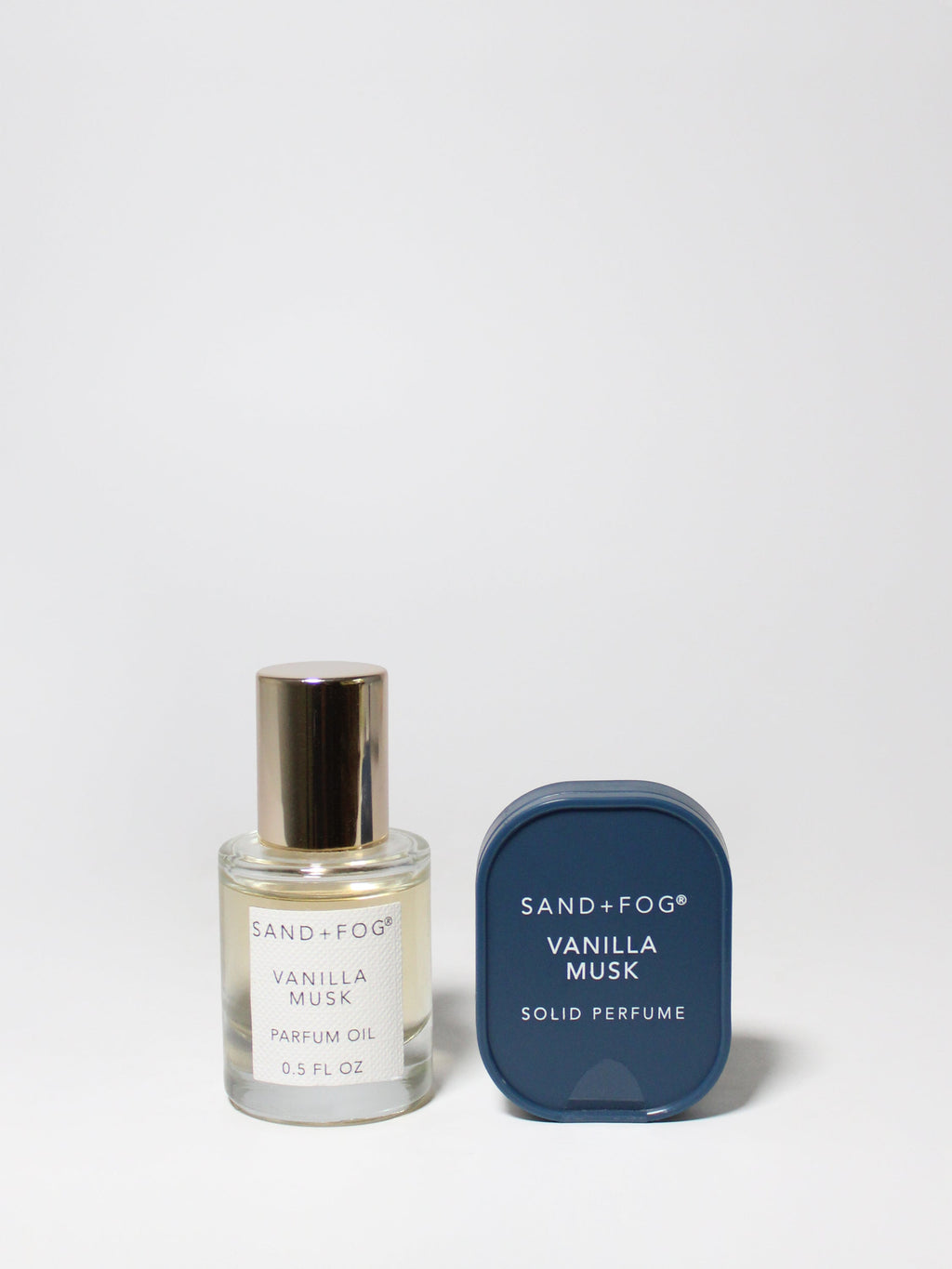 Versatile Perfume Oil Rollerball and Solid Perfume Set - Vanilla Musk