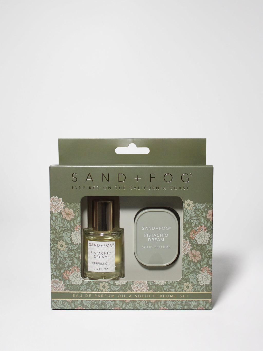Versatile Perfume Oil Rollerball and Solid Perfume Set - Pistachio Dream
