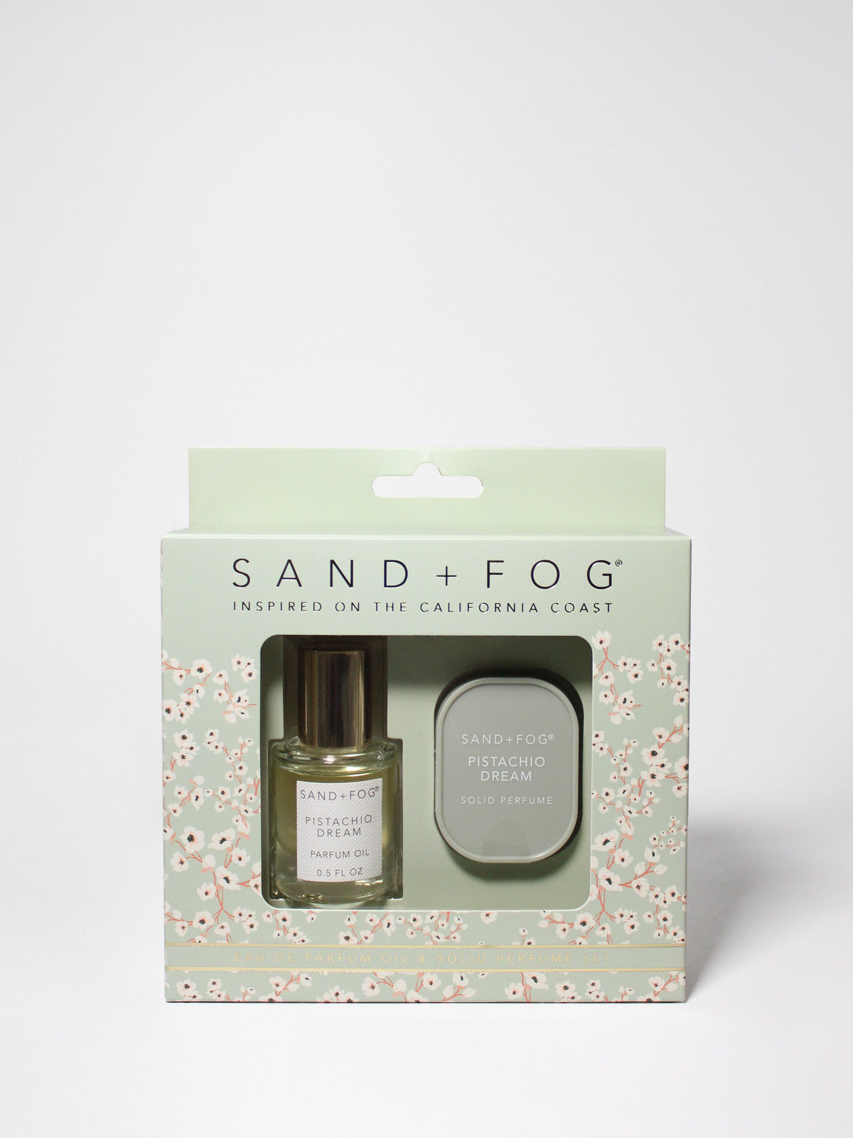 Versatile Perfume Oil Rollerball and Solid Perfume Set - Pistachio Dream