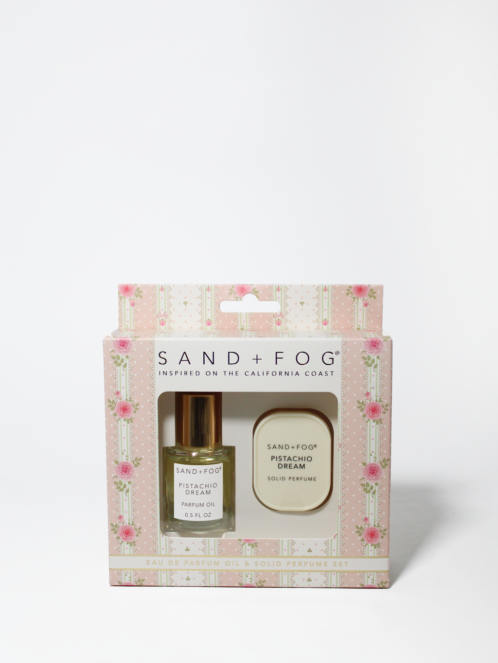 Versatile Perfume Oil Rollerball and Solid Perfume Set - Pistachio Dream