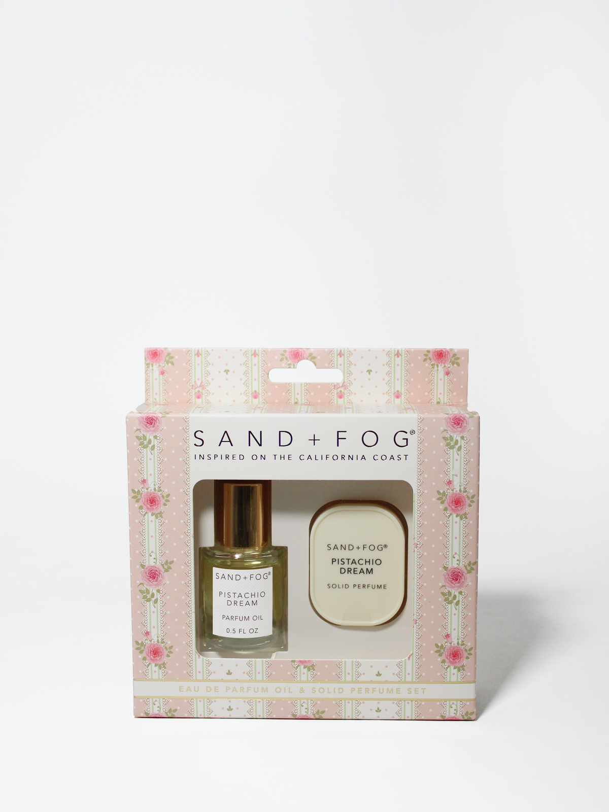 Versatile Perfume Oil Rollerball and Solid Perfume Set - Pistachio Dream