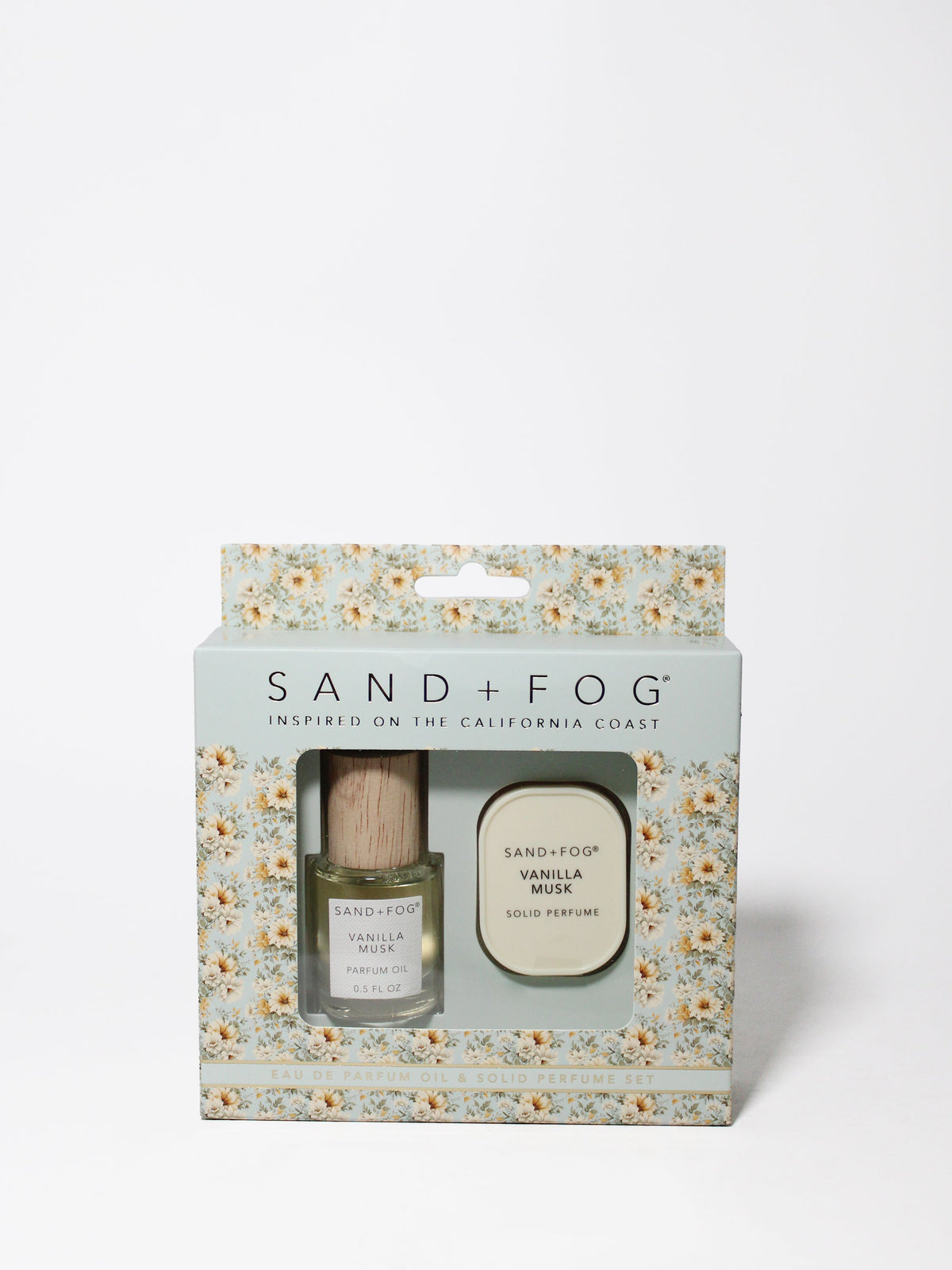 Versatile Perfume Oil Rollerball and Solid Perfume Set - Vanilla Musk