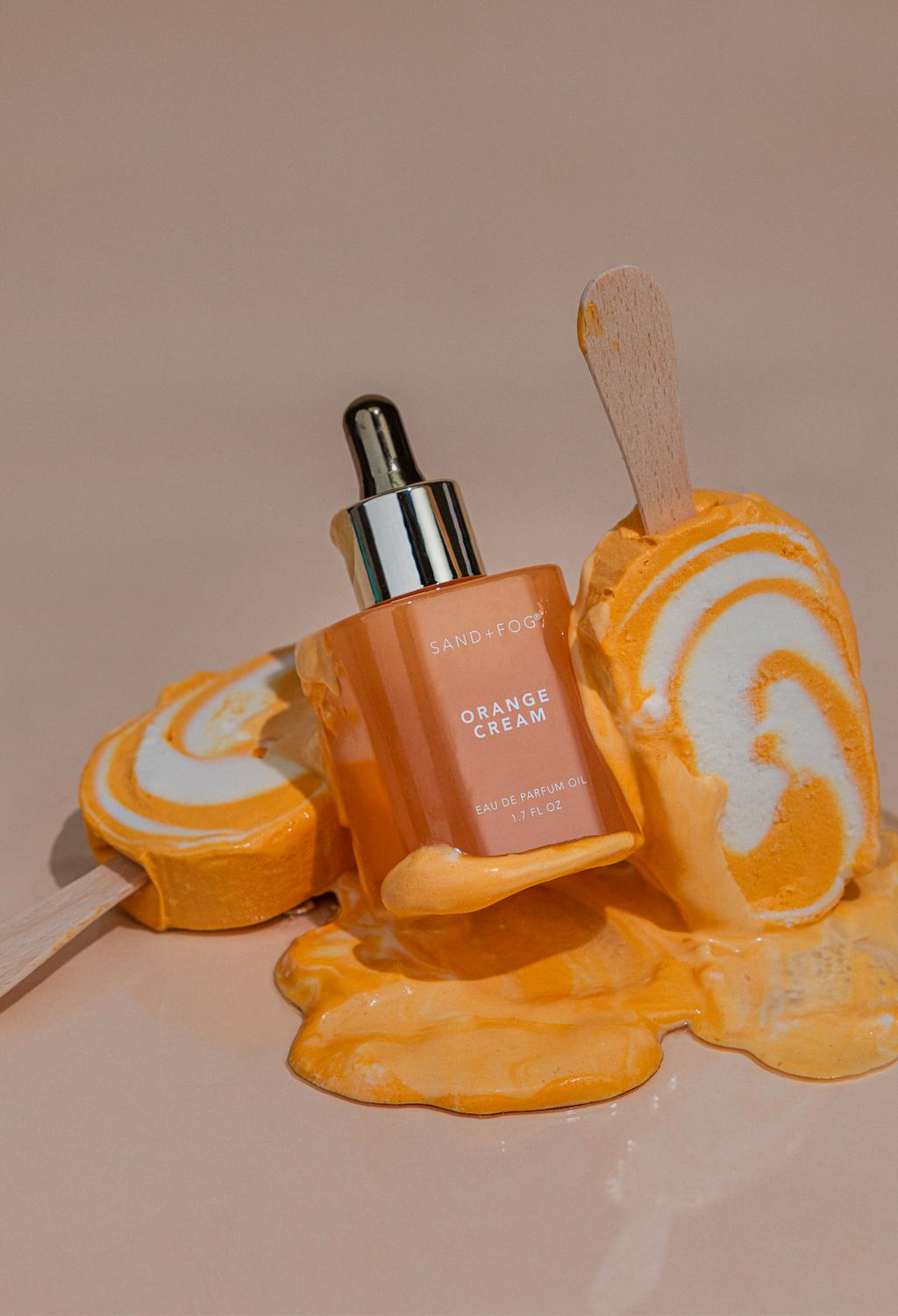 Orange Cream 50ml Luxurious Perfume Oil Dropper