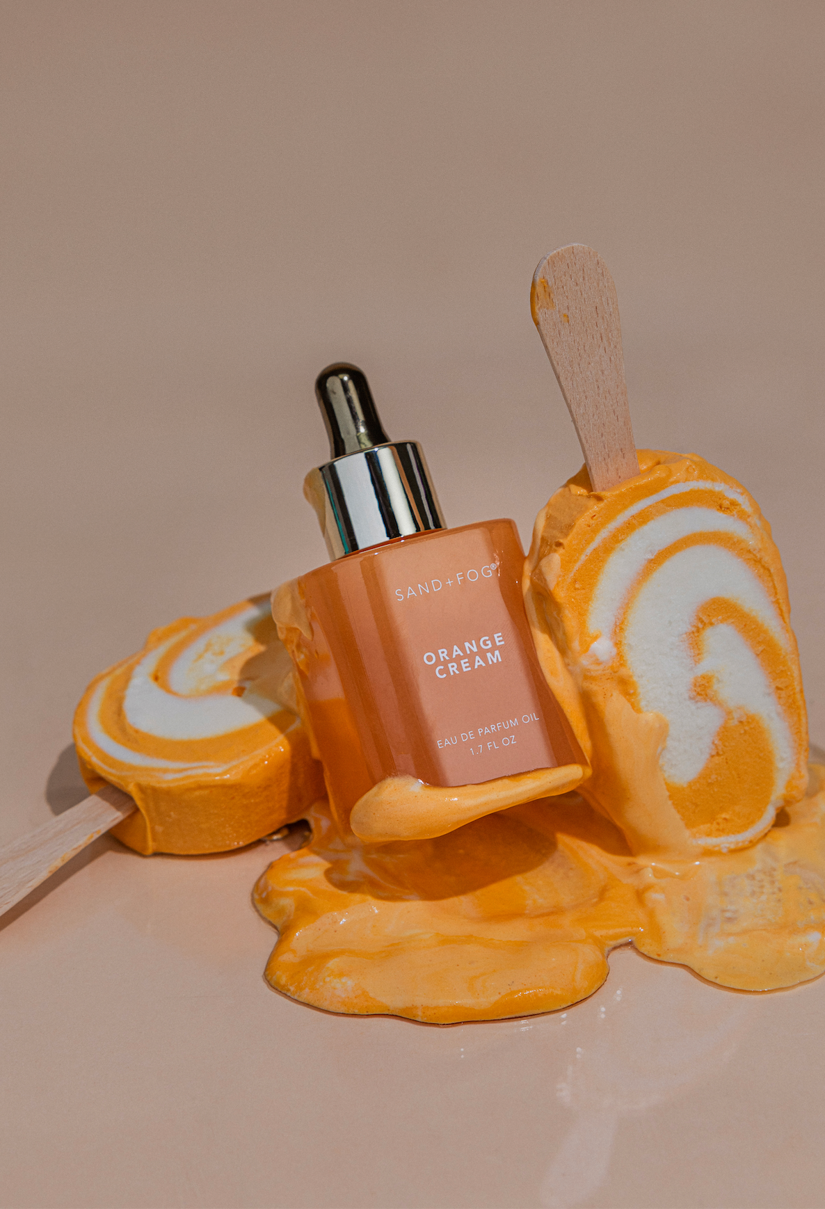 Orange Cream 50ml Luxurious Perfume Oil Dropper