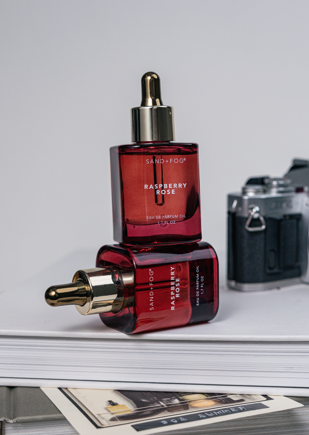Raspberry Rose 50ml Luxurious Perfume Oil Dropper